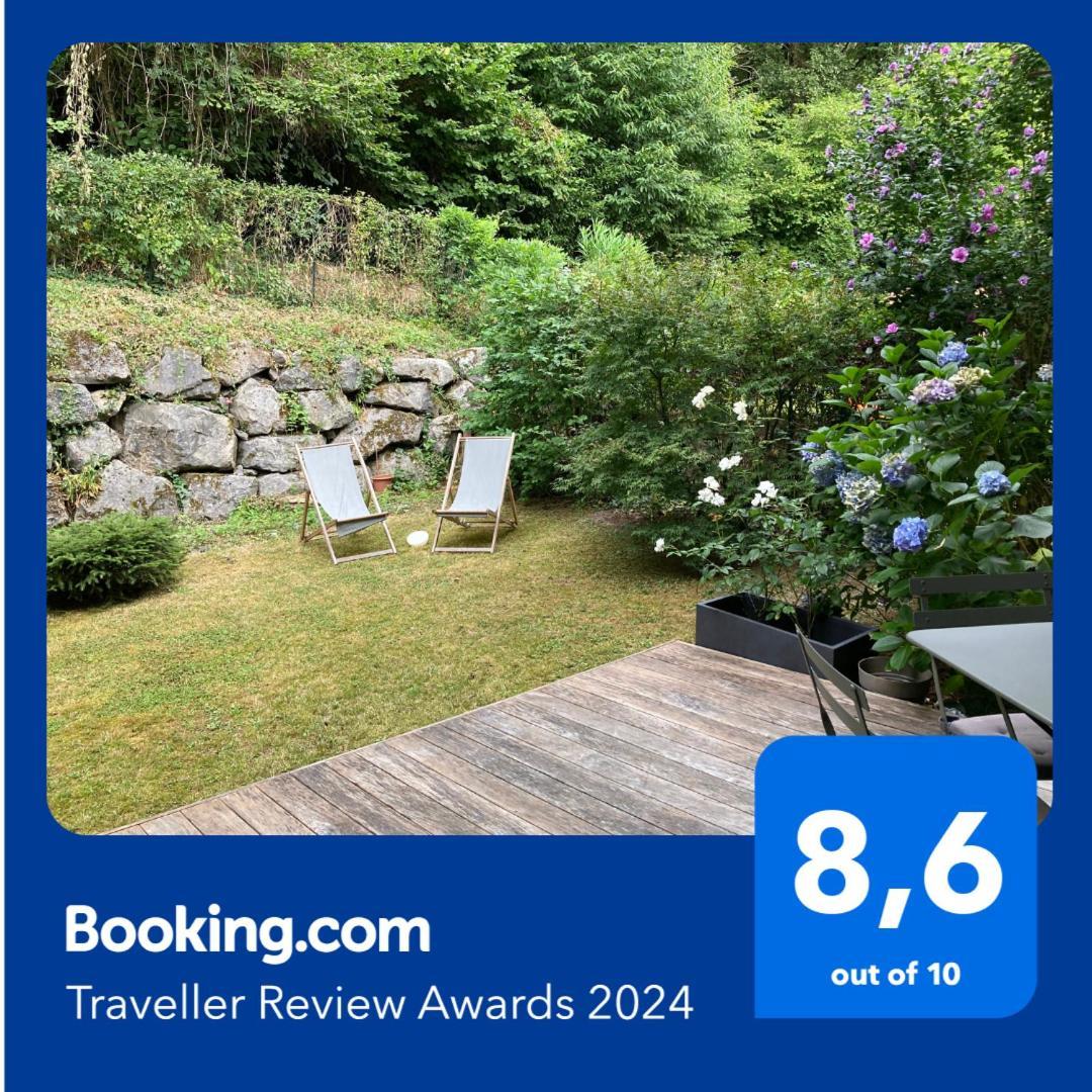 شقة T2 Entre Ocean Et Montagnes*Jardin*Wifi Gratuit* أوستاريتز المظهر الخارجي الصورة